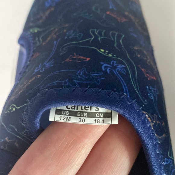 Carters Dinosaur sandals 🦖 size 12 - Picture 3 of 4